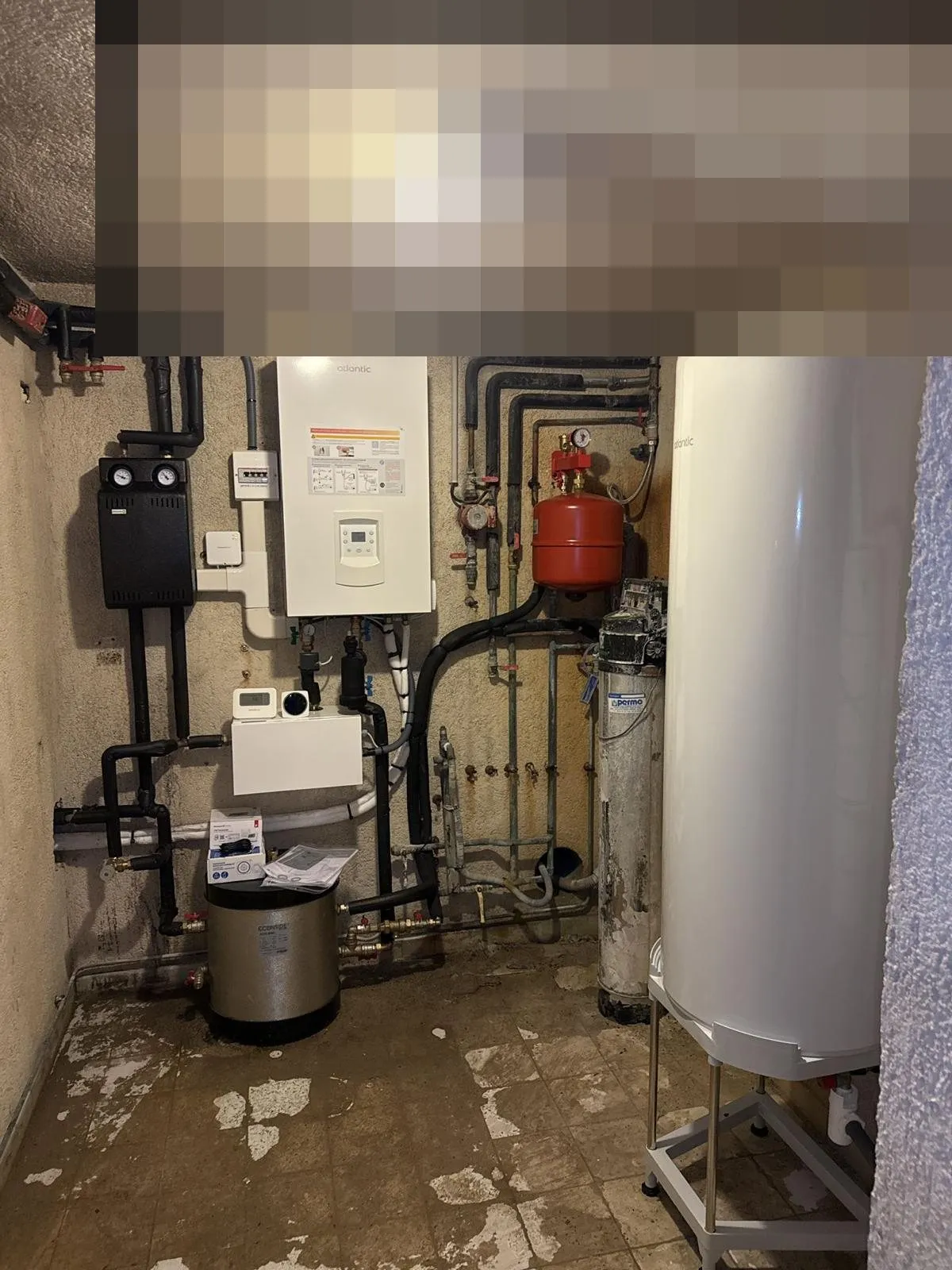 Pompe à chaleur : chaufferie complète et ballon